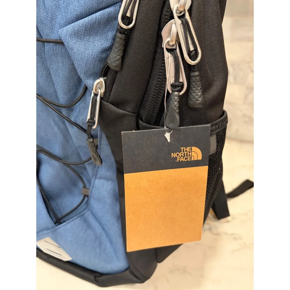The North Face Jester Backpack Shady Blue Heather Black NF0A5IW38F2
